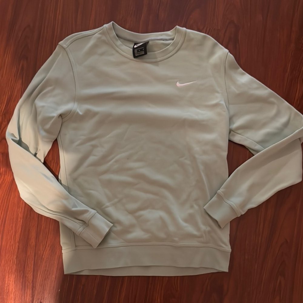 Nike Men's Sage Green Sweater size MEDIUM